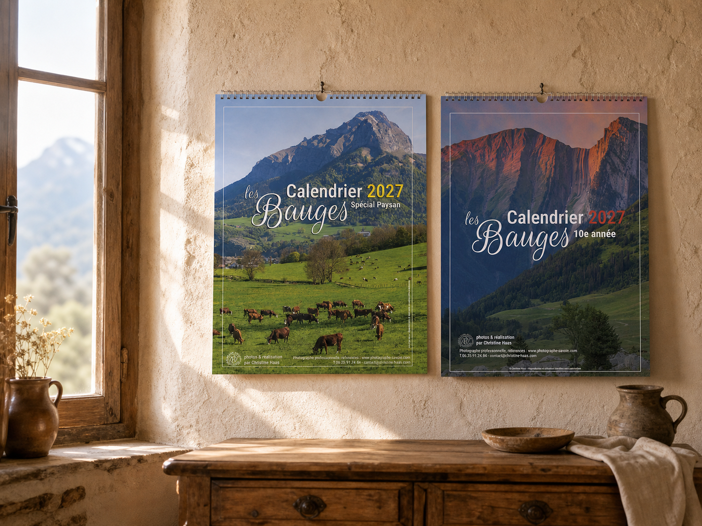 Calendriers 2027 Bauges par C Haas