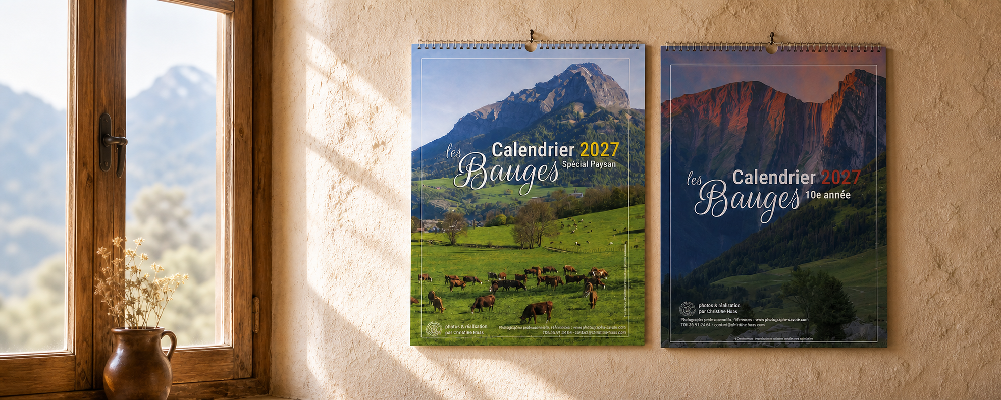 Offrez un calendrier 2027 des Bauges